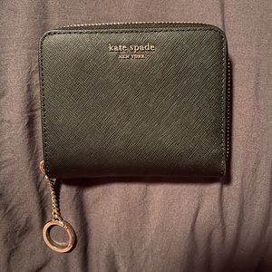 SOLD Black Kate spade wallet never used